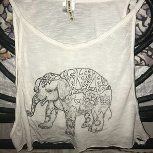 lf tank top with elephant